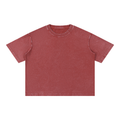 Mineral Wash Boxy Cotton T-Shirt